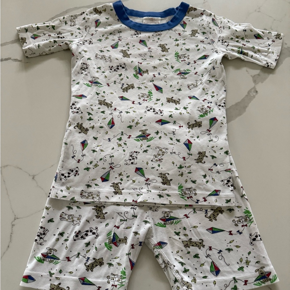 Hanna Andersson size 10/140cm short johns with playful puppy design